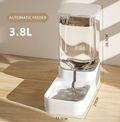 Pet Water Fountain and Food Dispenser