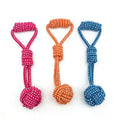 Cotton Rope Ball Pet Chew Toy product image for dogs at CovePaws