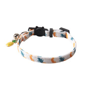 Fruit Blossom Bow Cat Collar