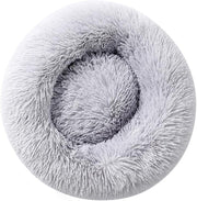 Calming Round Pet Bed product image for dogs and cats at CovePaws