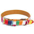 Colorful Striped Pet Collar product photo 2 at CovePaws