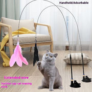 Interactive Cat Teaser Wand Toy