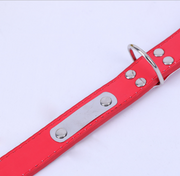 PU Leather Dog Collar
