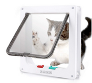 Lockable Pet Door for Cats & Small Dogs