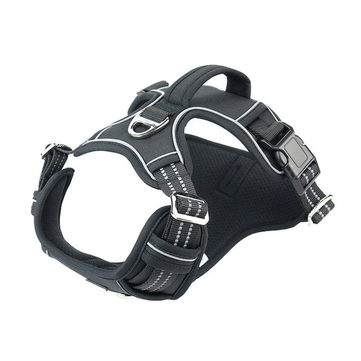 Durable Waterproof Pet Harness with Vertical Handle